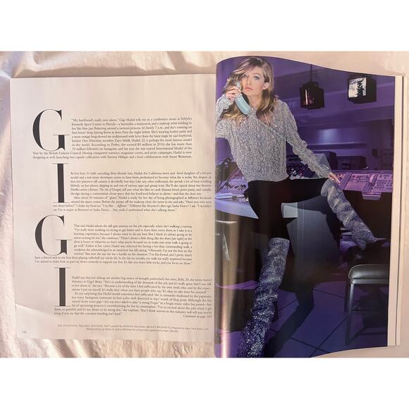 Bazaar Magazine June/July 2017 150Th Anniversary Collector's Edition Gigi Hadid - Picture 9 of 13